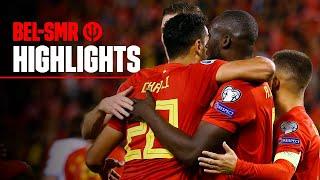 #REDDEVILS  #EURO2020 Qualifiers  Belgium - San Marino 9-0