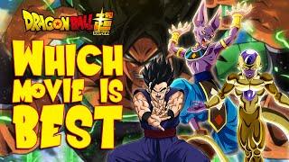 Which Dragon Ball Super Movie Is BEST?? NO SPOILERS For DBS Super Hero  History of Dragon Ball
