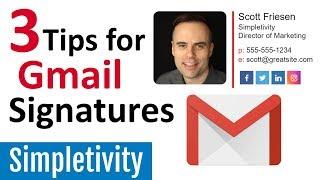 3 Ways to Make an Amazing Signature in Gmail Email Tips