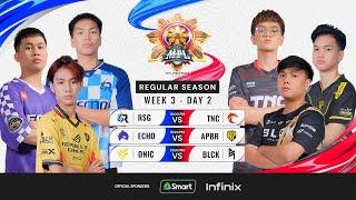 LIVE  MPL PH S13  ENGLISH-Week3 Day 2