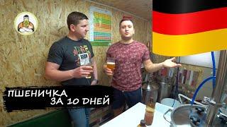 ВАРИМ ПИВО ЗА 10 ДНЕЙ немецкое пшеничное пиво Вайнштефан  BEER Weihenstephan. Сравниваем дрожжи