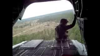 CH-47 Chinook Flight Over Camp Blanding