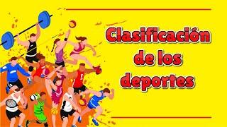 ¿Qué es deporte?  ║ Clasificación de los deportes