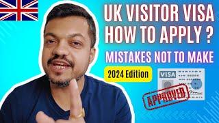 UK Visitor VISA from INDIA  How to Apply ?  Entire process explained  2024 edition