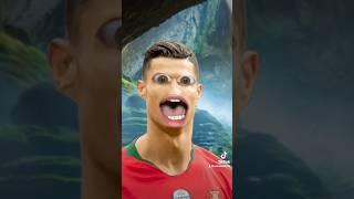 Ronaldo gab es Messi richtig hart  #ronaldo #funny #shorts