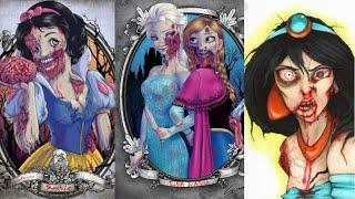 All Disney Princess as zombie.....