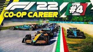 F1 22 Co Op Career Part 4 CRAZIEST RACE WEEKEND EVER - Imola Sprint & GP