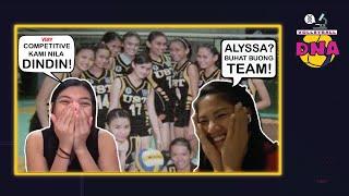 Alyssa Valdez reacts to Dindins UST Grand Slam comment Iba pag magkakasama na simula bata.