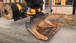 Modern Technology Street Sweeper Machine   Fastest Road Construction Clean Machinery