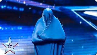 The Blue Bag Lady leaves the Judges seeing red  Auditions Week 4  Britain’s Got Talent 2016