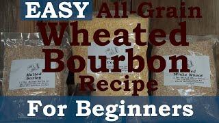 all grain wheated bourbon moonshine mash for beginners Part 1