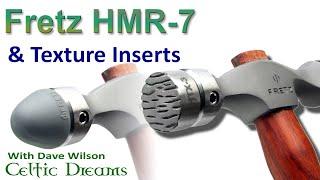 Fretz HMR-7 Double ended insert hammer + steel texture inserts Demo & review