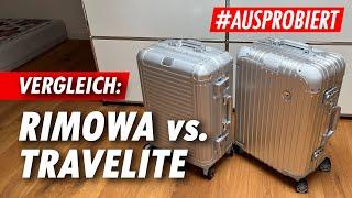 RIMOWA Original Cabin S vs. TRAVELITE Next S Trolley Vergleich 1.000 Euro für einen Koffer?