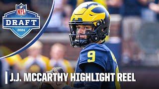 J.J. McCarthy Highlight Reel Minnesota Vikings trade up to take Michigan QB  2024 NFL Draft