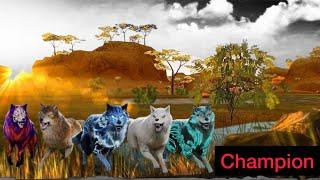 The Wolf- New Champions from New map  Savannah Valley   The Wolf Online Simulator. 