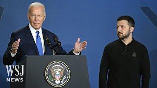 Biden Accidentally Introduces Ukraine’s Zelensky as ‘President Putin’  WSJ News