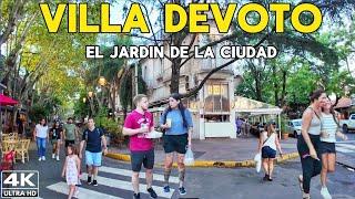 【4K】ATARDECER de VERANO por VILLA DEVOTO - BUENOS AIRES 2024 