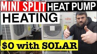 Home Heating with Heat Pump + Solar Costs & Efficiency in 2023