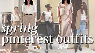 Recreating Spring Pinterest Looks  Shop Your Closet