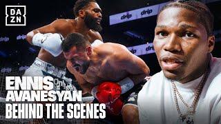 Behind The Scenes At Jaron Boots Ennis Stoppage Victory Over David Avanesyan