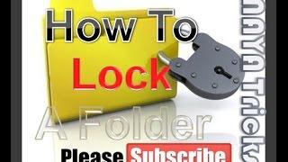 folder lock using cmd