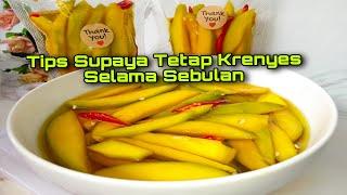 Cara Membuat Manisan Mangga Muda Renyah Dan Enak ⁉️Cuma 2 Bahan Bisa Buat Ide Jualan‼️