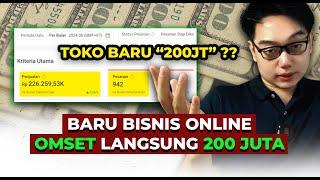 Baru Bisnis Online Omset Langsung 200 Juta  Shopee TikTok Shop Lazada Tokopedia 