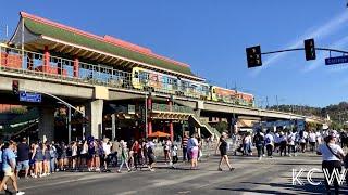  LA Metro Rail L Line Gold  Chinatown Station