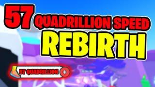 57 QUADRILLION SPEED REBIRTH  MAGIC WORLD  Speedman Simulator