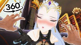  THIS QUEEN DEMANDS your ETERNAL SERVICE in Virtual Reality  Anime VR Experience