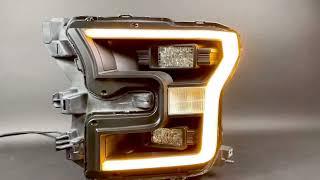 Ford F-150 LED Headlights Black Out + Diode Dynamics Switchback Boards