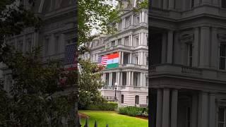 Indian Flag in Washington DC