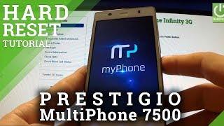 Hard Reset PRESTIGIO MultiPhone 7500 - factory reset in PRESTIGIO