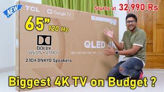 Unboxing the BIGGEST 65 4K 120Hz TV on Budget... TCL 65 C61B 2024