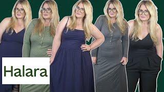 HALARA HAS THE CUTEST DRESSES AND JUMPSUITS  TRY ON HAUL  #halara #halarareview