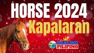 Horse 2024 Horoscope  Gabay ng Kapalaran Horse 2024  Araling Pilipino Horoscope Tagalog