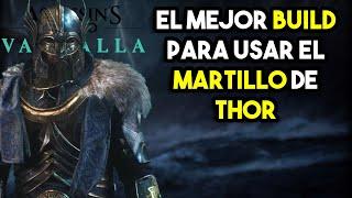  BUILD de MARTILLO de THOR en  ASSASSIN´S CREED VALHALLA  RUNAS y ARMADURAS MARTILLO de THOR