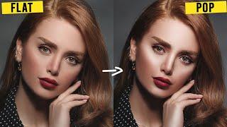 How to Add Shine and Glamour to Skin in Photoshop and Look Professional