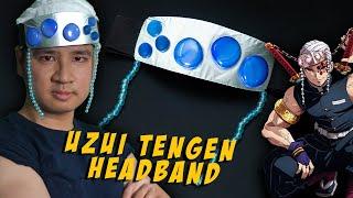 Papercraft Uzui Tengen Ninja Headband  Demon Slayer Cheap Cosplay