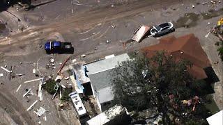 Chopper 2 shows Hurricane Helene damage in Treasure Island