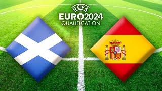 Schottland - Spanien  Fußball-EM-Qualifikation 2024 European Qualifiers