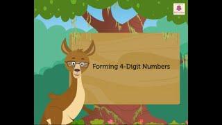 Forming 4-Digit Numbers  Mathematics Grade 3  Periwinkle