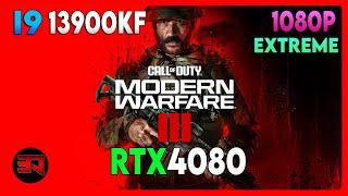 RTX 4080 - I9 13900KF - CALL OF DUTY MODERN WARFARE 3 OPEN BETA - EXTREME - 1080P