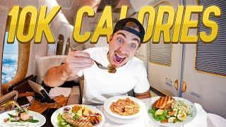 10000 CALORIE CHALLENGE PÅ ETT FLYGPLAN