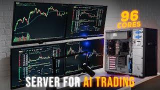 Threadripper 7995WX 96 Cores Server for Quantitative Trading - or High-Frequency Trading  TheMVP