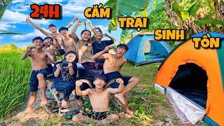 Anh Ba Phai  Thử Thách 24H Cắm Trại Đấu Giá Sinh Tồn - OTP FAN ĐẶT RA  24H Camping