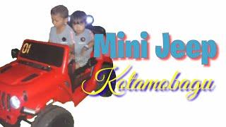 Mobil anak anak  Naik bobil mobilan. Mini Jeep  Kotamobagu