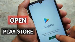 how to open play store  play store kaise kholte hain  play store kivabe khulbo  play store open