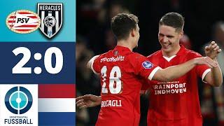 Unaufhaltsam PSV gelingt Generalprobe vor CL-Duell mit BVB  PSV Eindhoven - Heracles Almelo