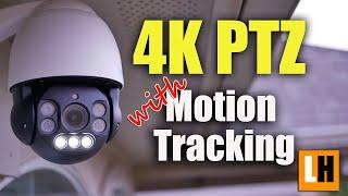Reolink RLC-823A Review -  4K IP Camera that has Pan Tilt Zoom Spotlights and Motion Tracking